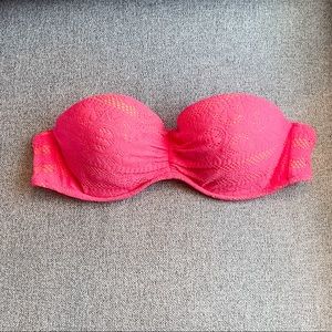 VICTORIA’S SECRET BATHING STRAPLESS SUIT TOP - 36C